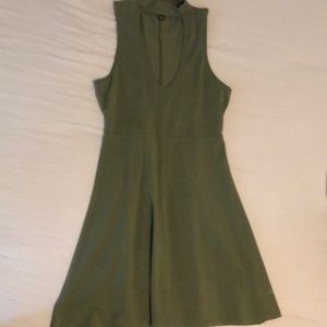 Army green dress